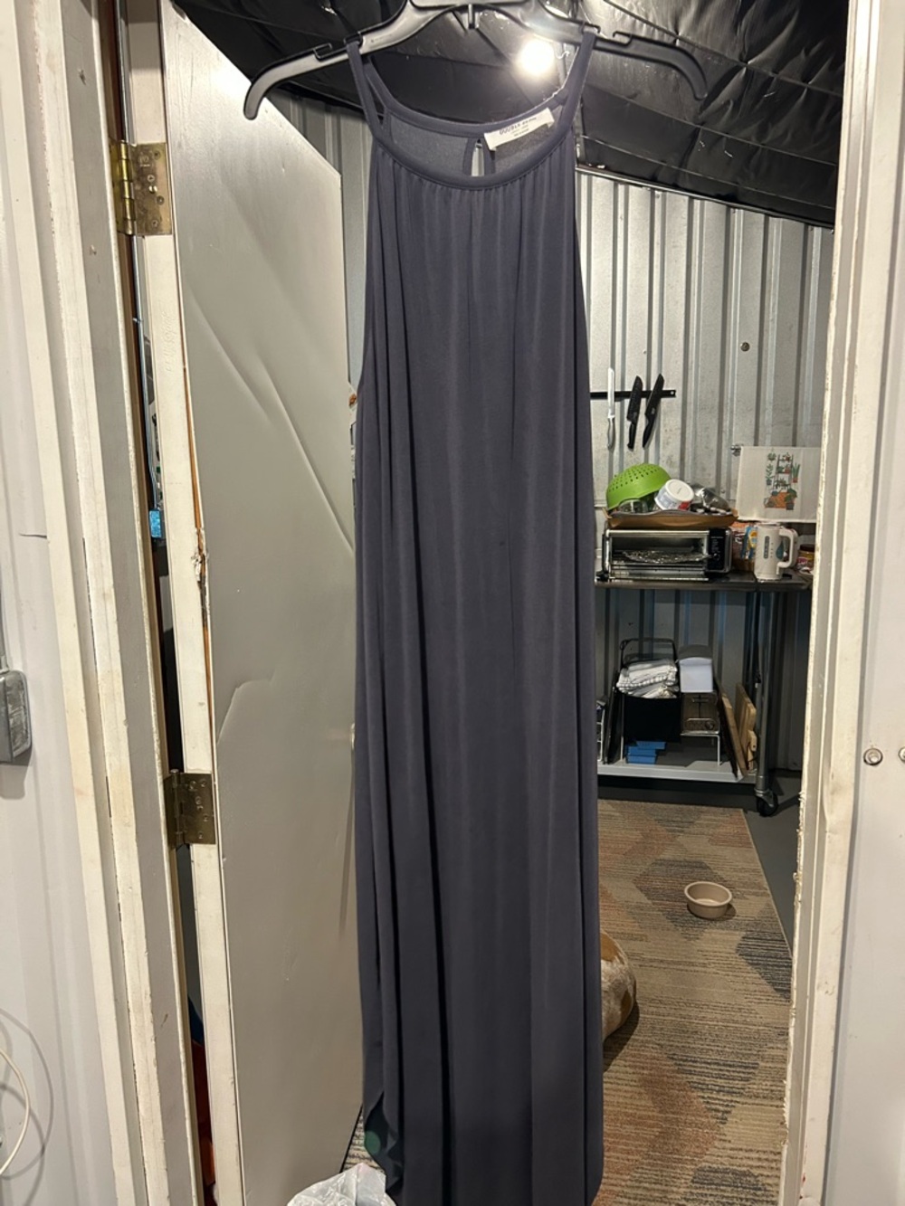 Double Zero Charcoal Maxi Dress